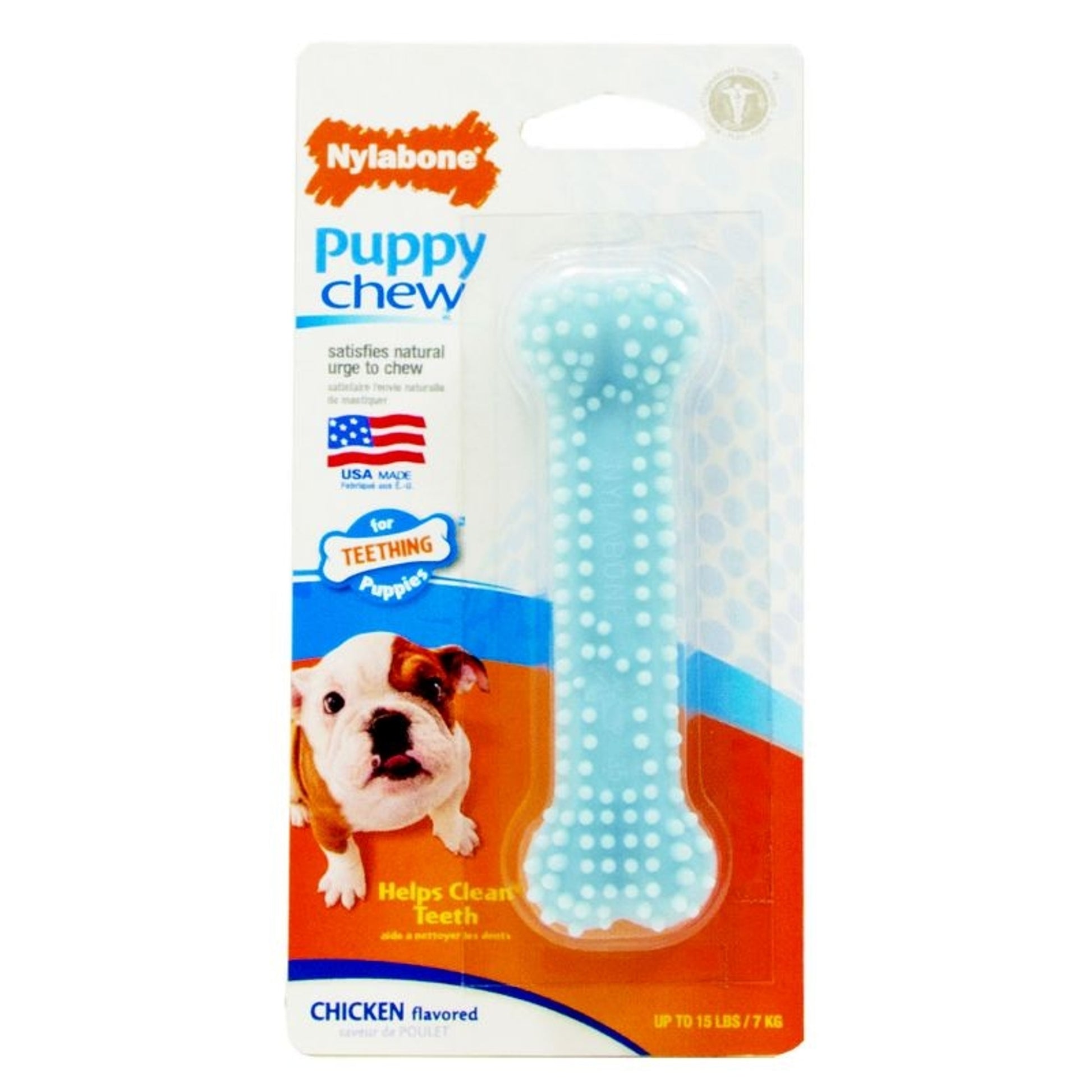 Nylabone Dental Puppy Chew Petite Size Blue