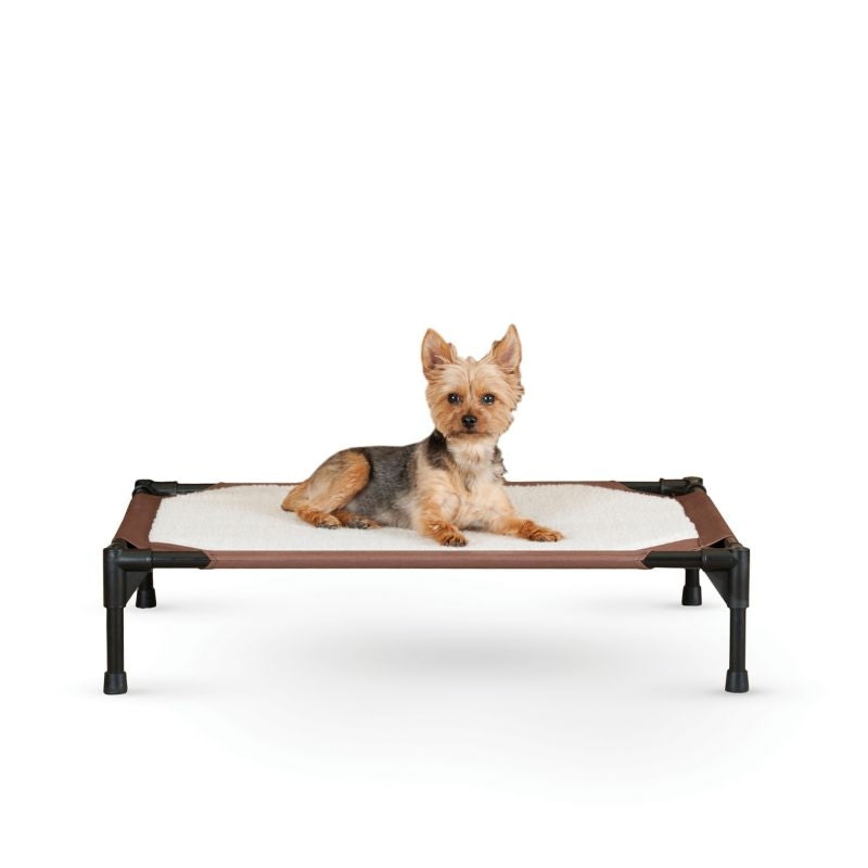 KH Mfg Self Warming Chocolate Pet Cot