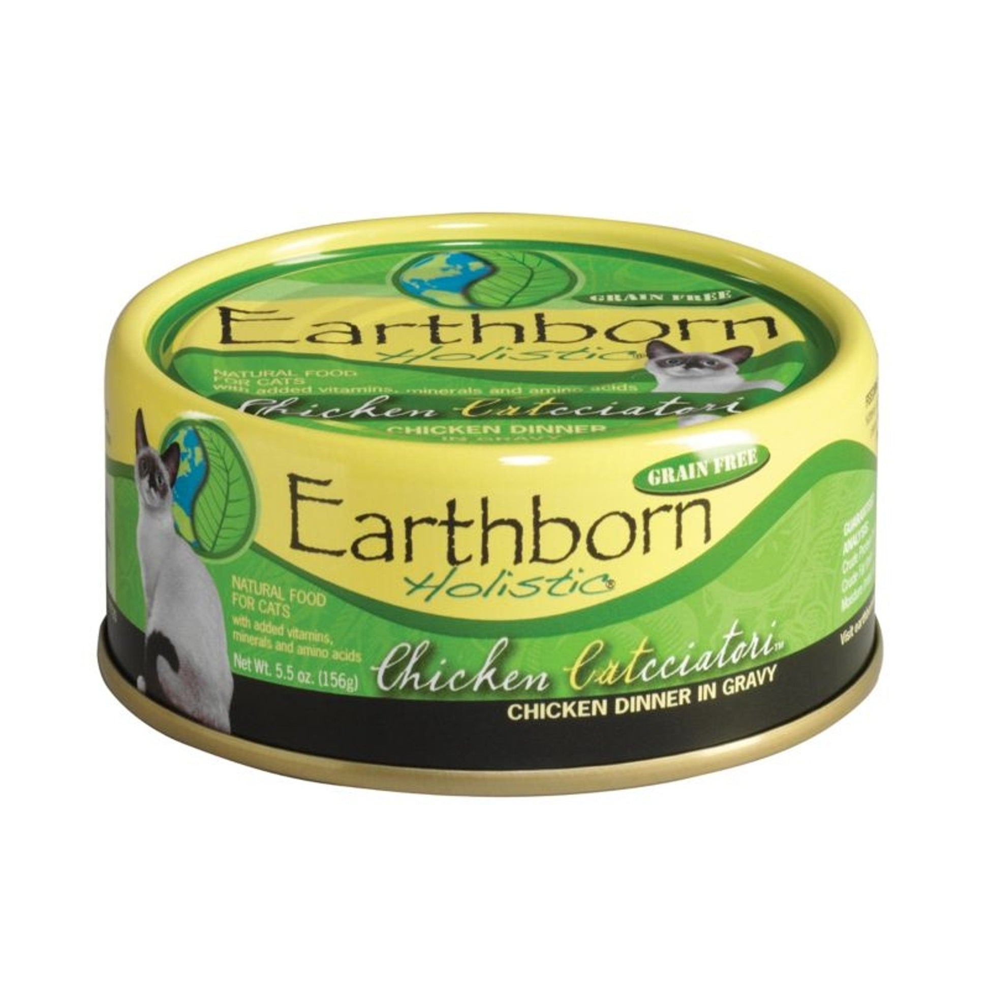 Earthborn Grain Free Catcciatori Can Cat Food 24pk