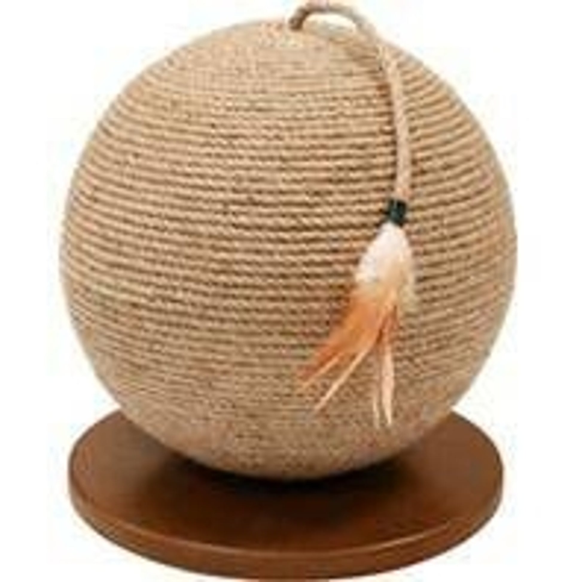 Kitty Power Paws Cat Scratching Sphere with Tassel