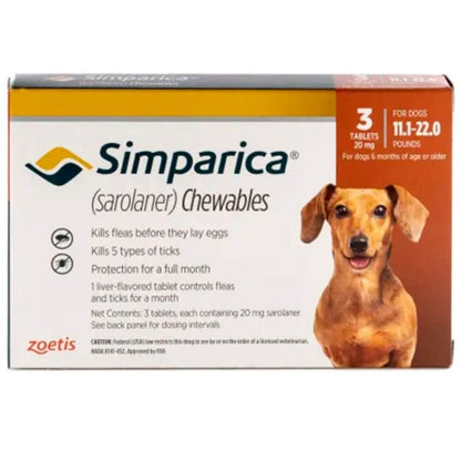 Simparica Flea and Tick for Dogs