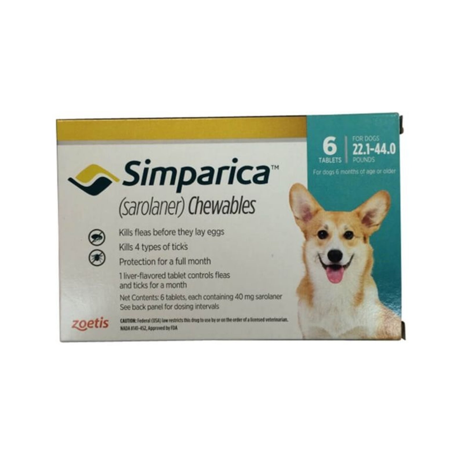 Simparica Flea and Tick for Dogs
