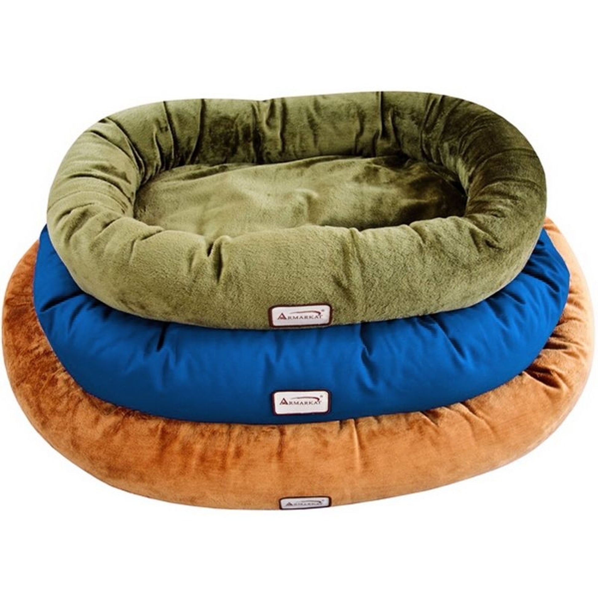 Armarkat Waterproof Velvet Pet Bed