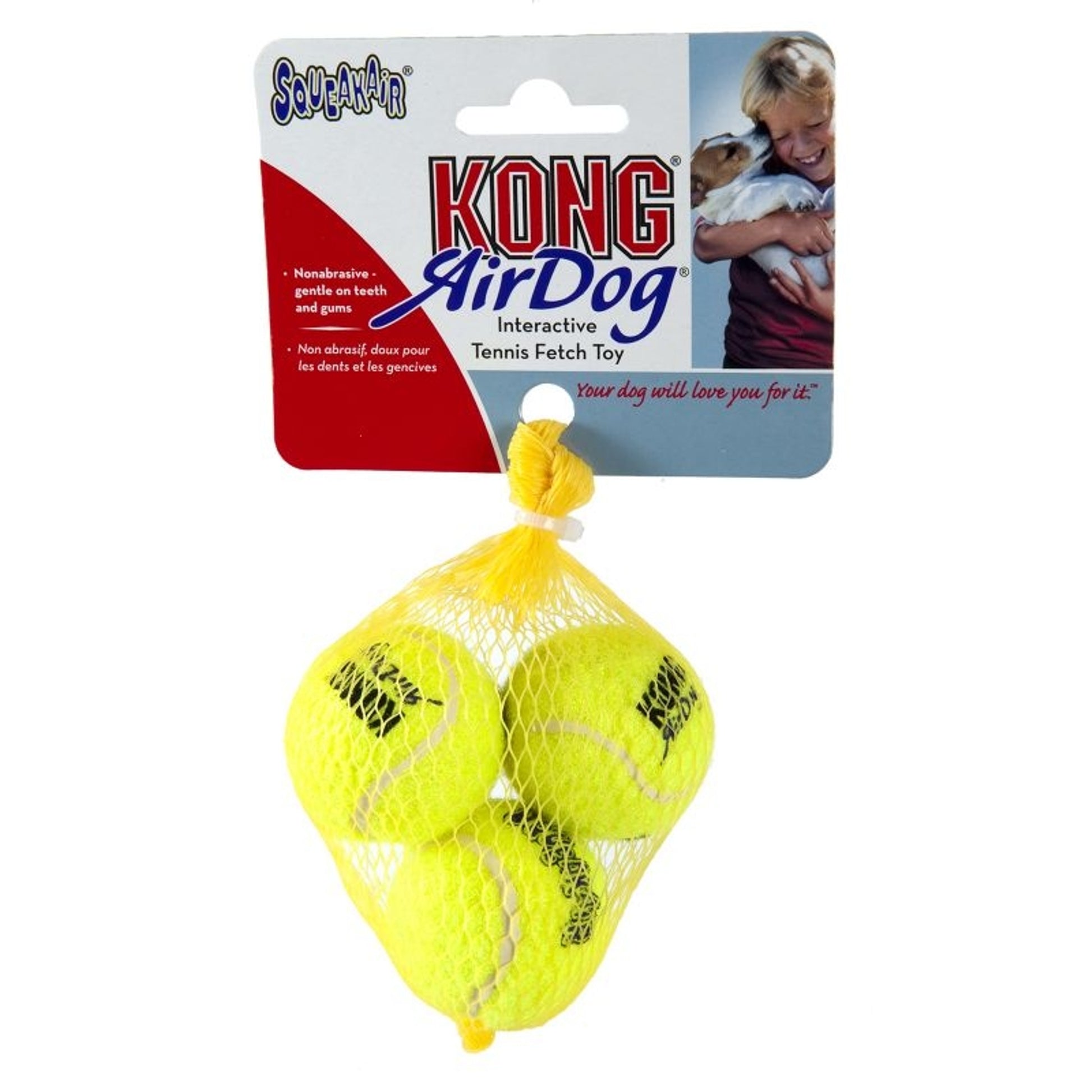 Air KONG X-Small Squeaker Tennis Ball 6 Pack