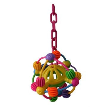 Happy Beaks Space Ball Bird Toy