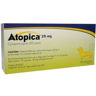 Atopica Capsules for Dogs