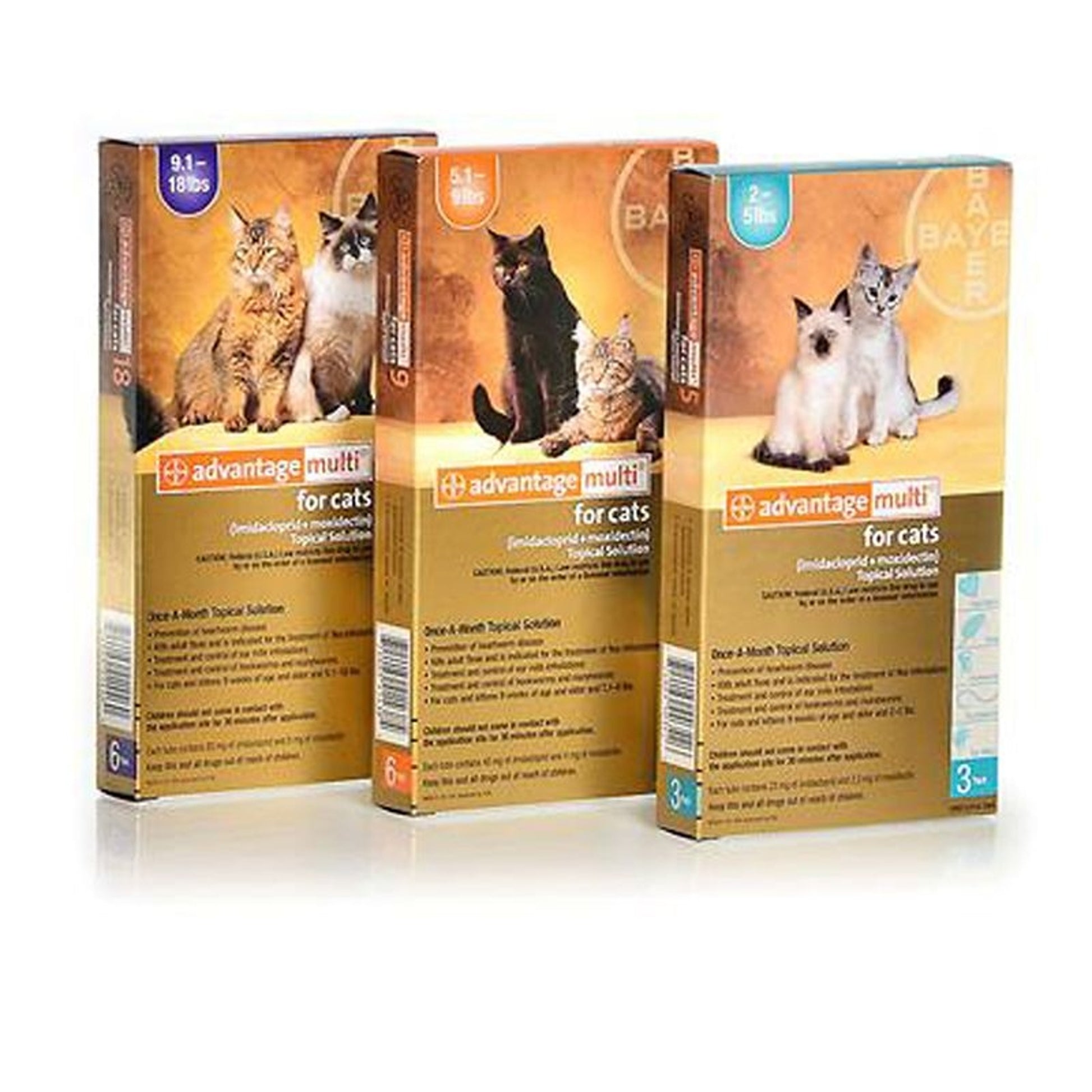 Advantage Multi for Cats 6 ct