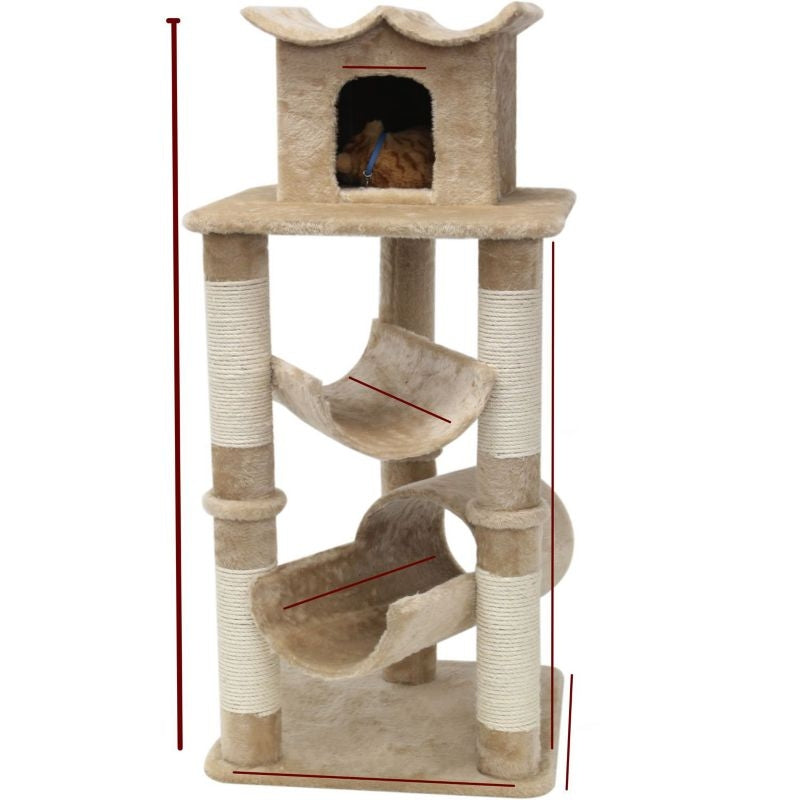 Majestic 47 Inch Casita Cat Furniture Tree