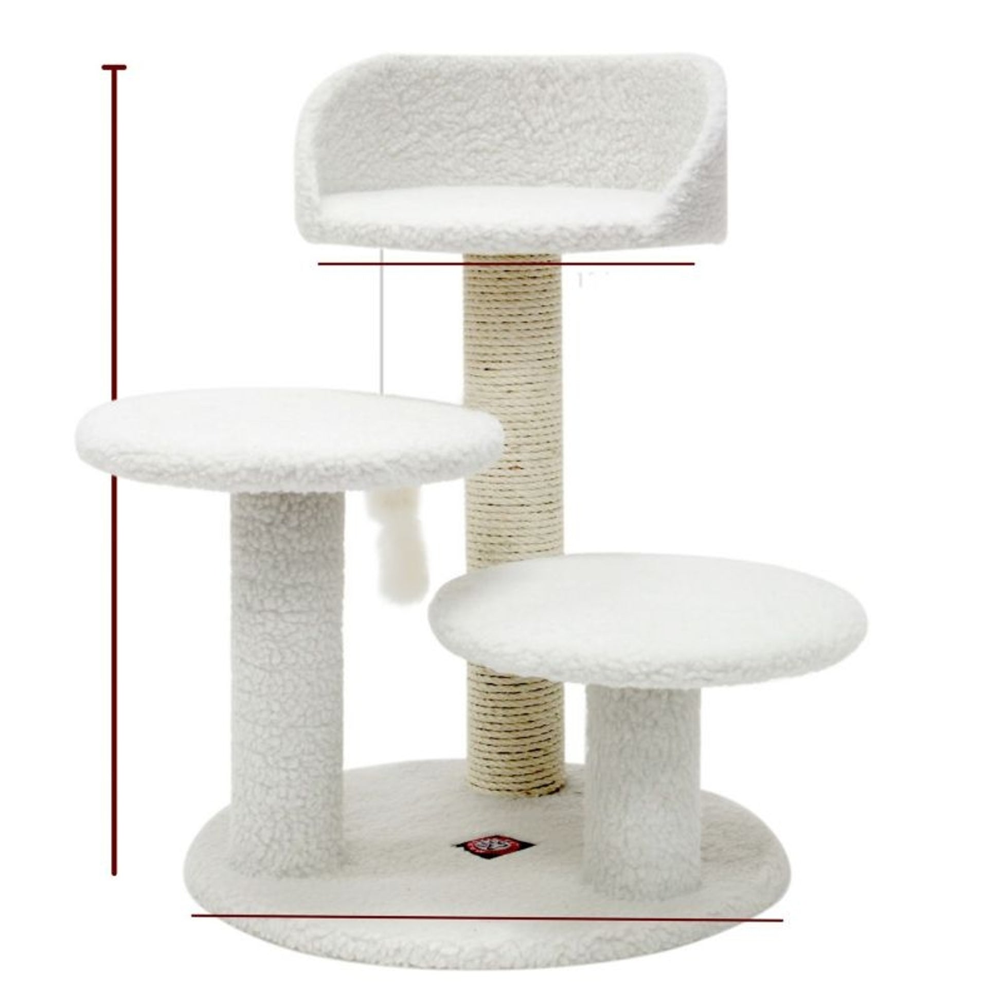Majestic 27 Inch Bungalow Cat Furniture Tree