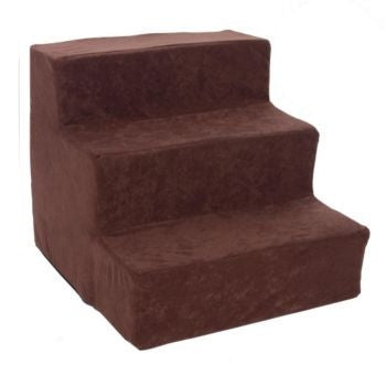 Majestic Pet 3 Step Suede Dog Stairs
