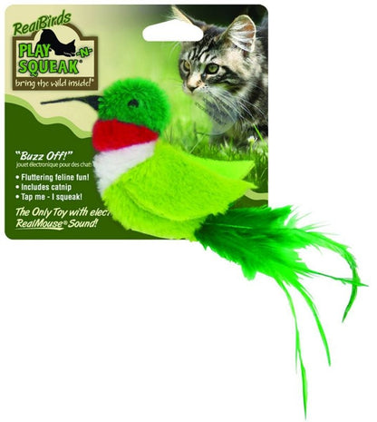 Play N Squeak RealBirds Cat Toy