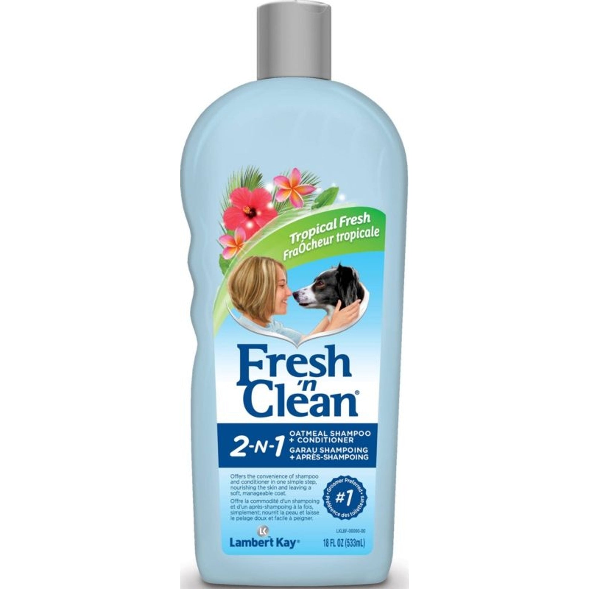 Fresh N Clean 2-in-1 Oatmeal Pet Shampoo