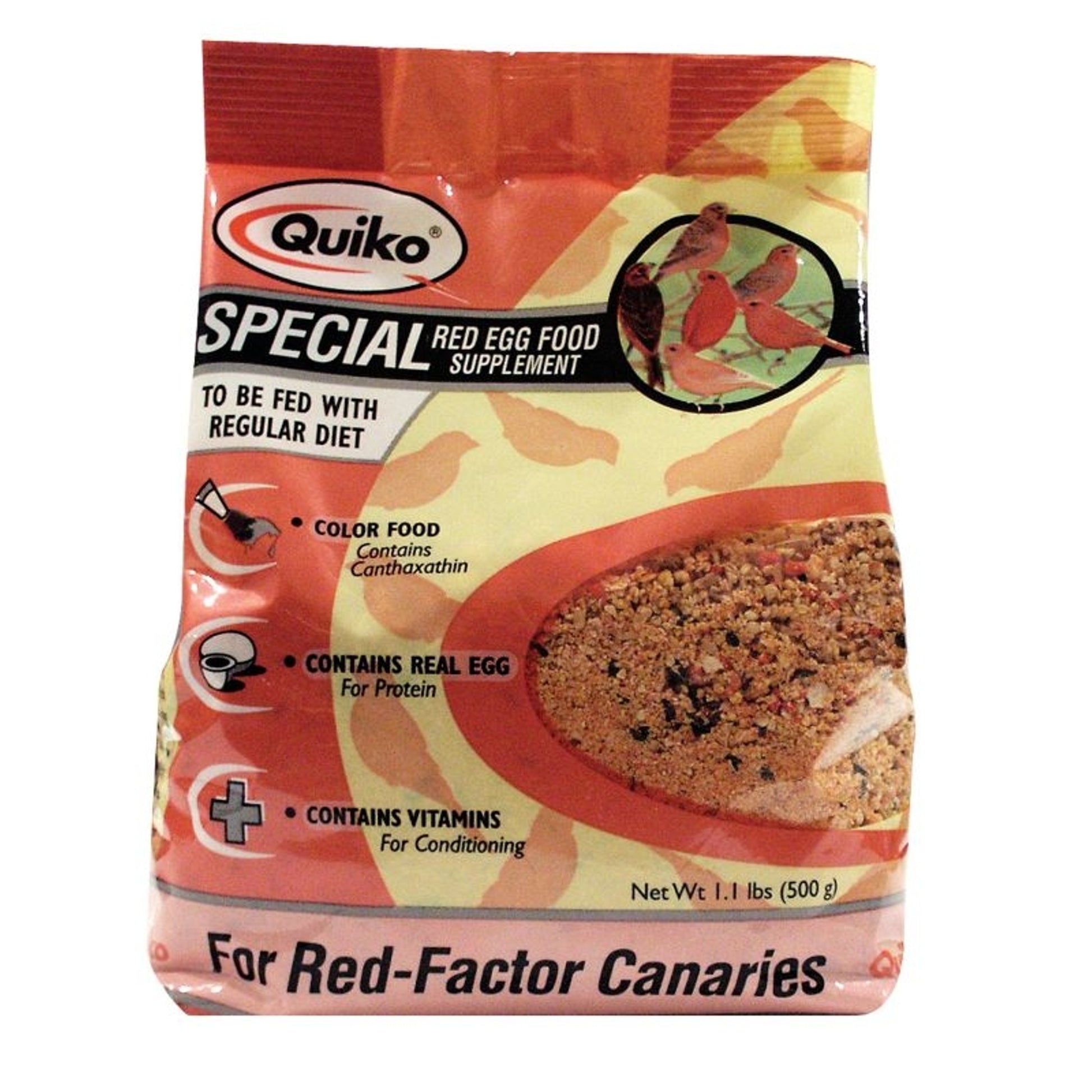 Quiko Special Egg Food for Red Factor Canaries