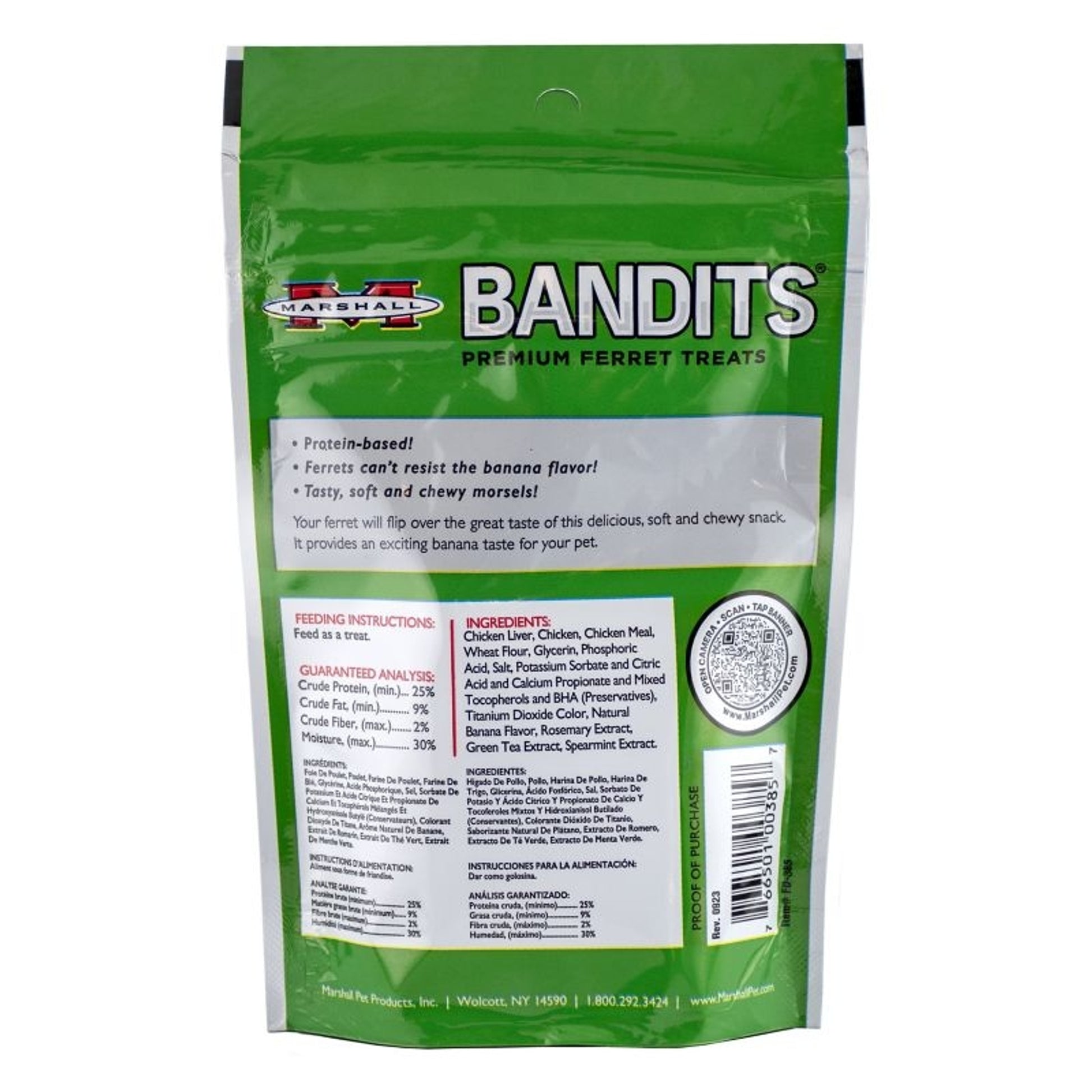 Marshall Bandit Ferret Treats