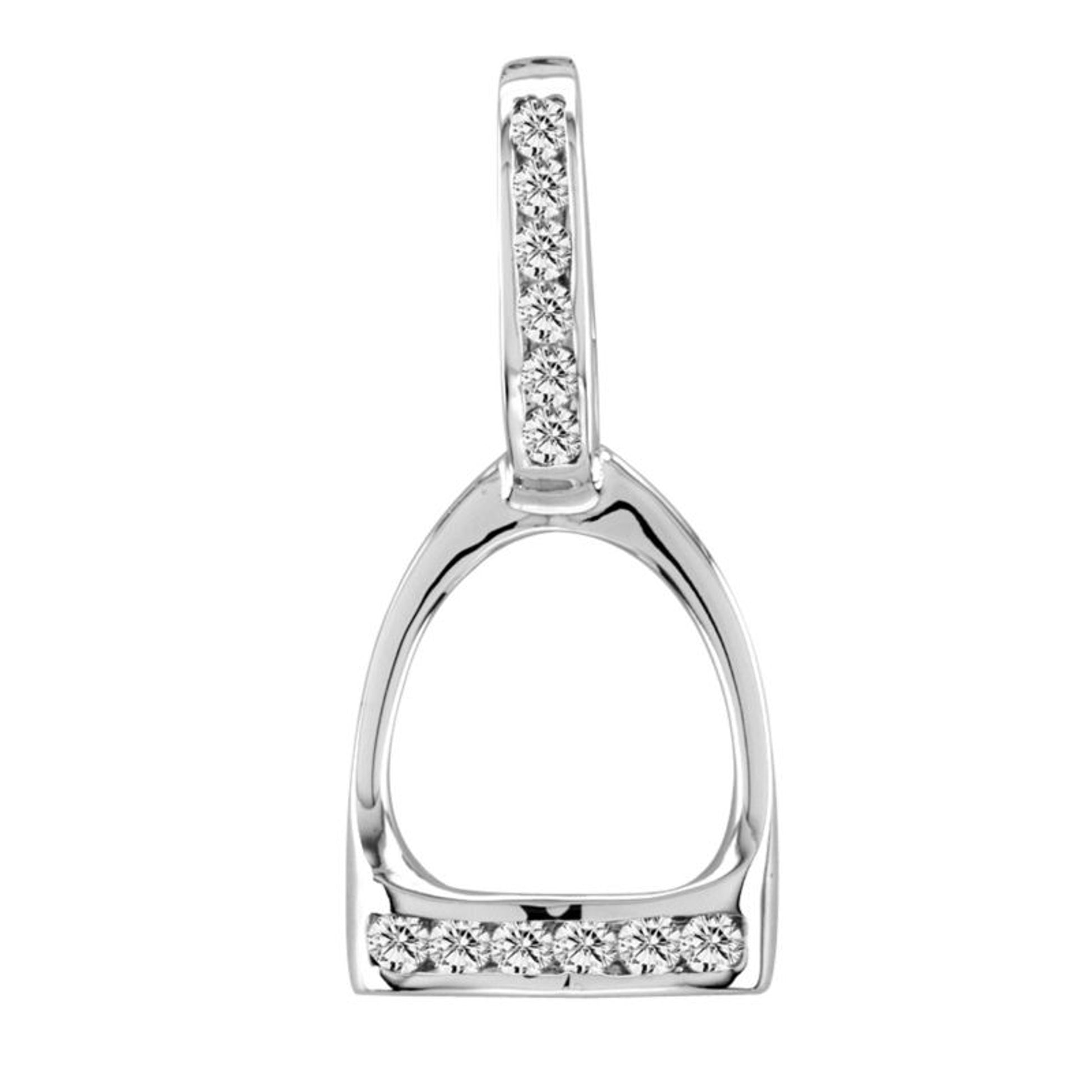 Kelly Herd English Stirrup Necklace