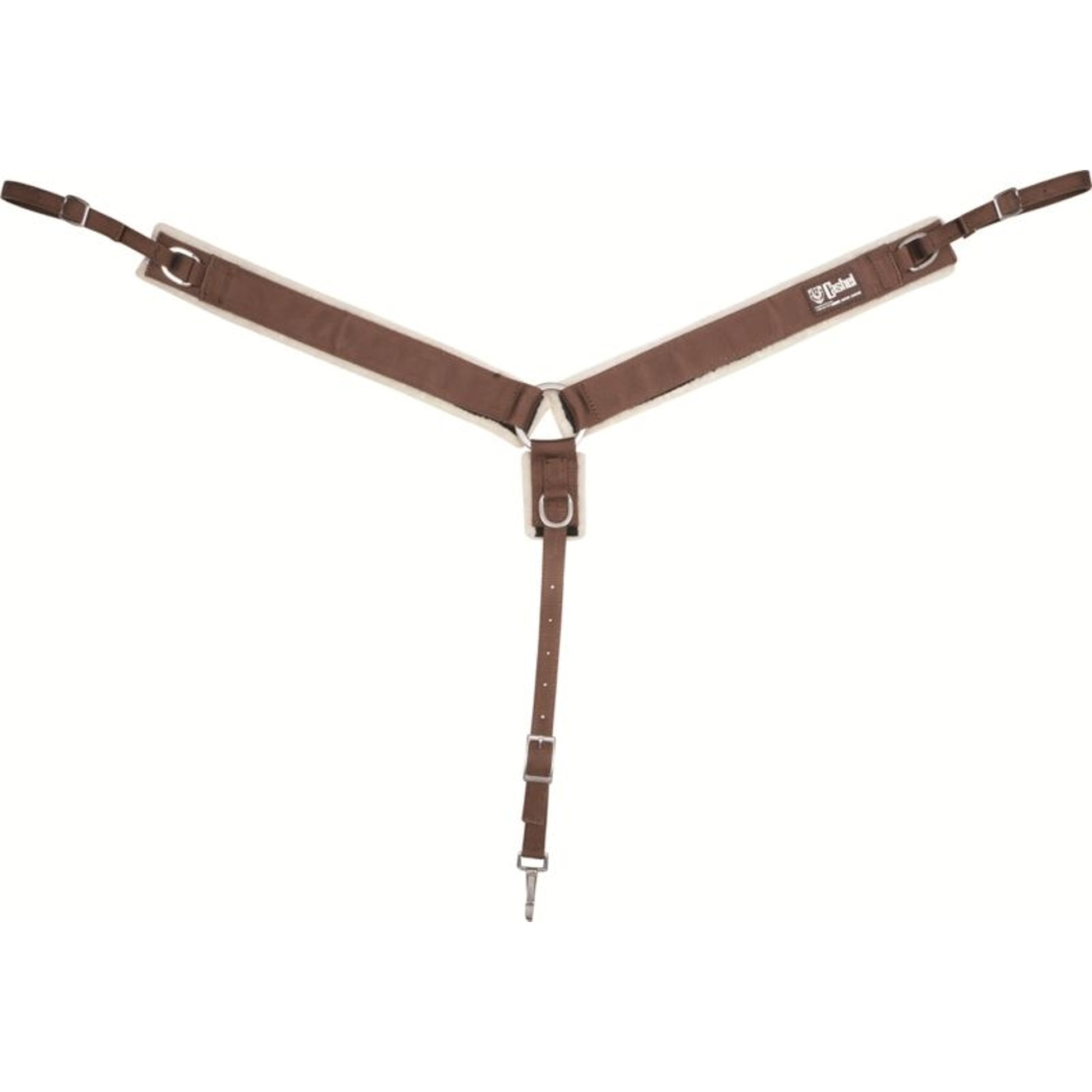 Cashel Nylon Fleece Lined Straight Breast Collar