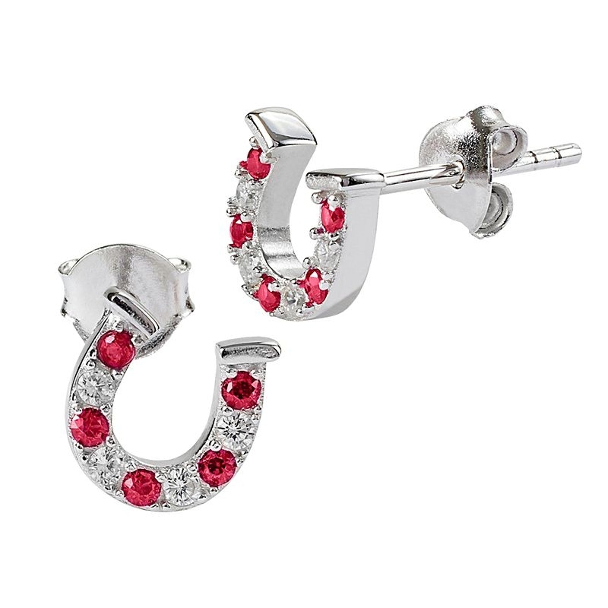 Kelly Herd Baby Horseshoe Earrings