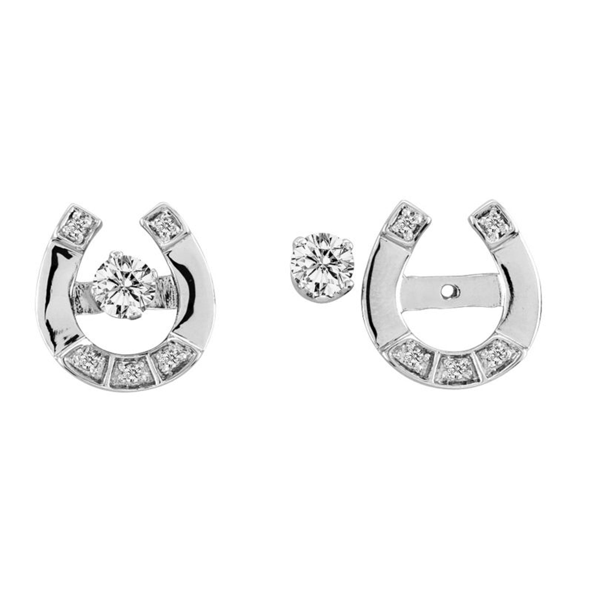 Kelly Herd Exquisite Horseshoe Earrings