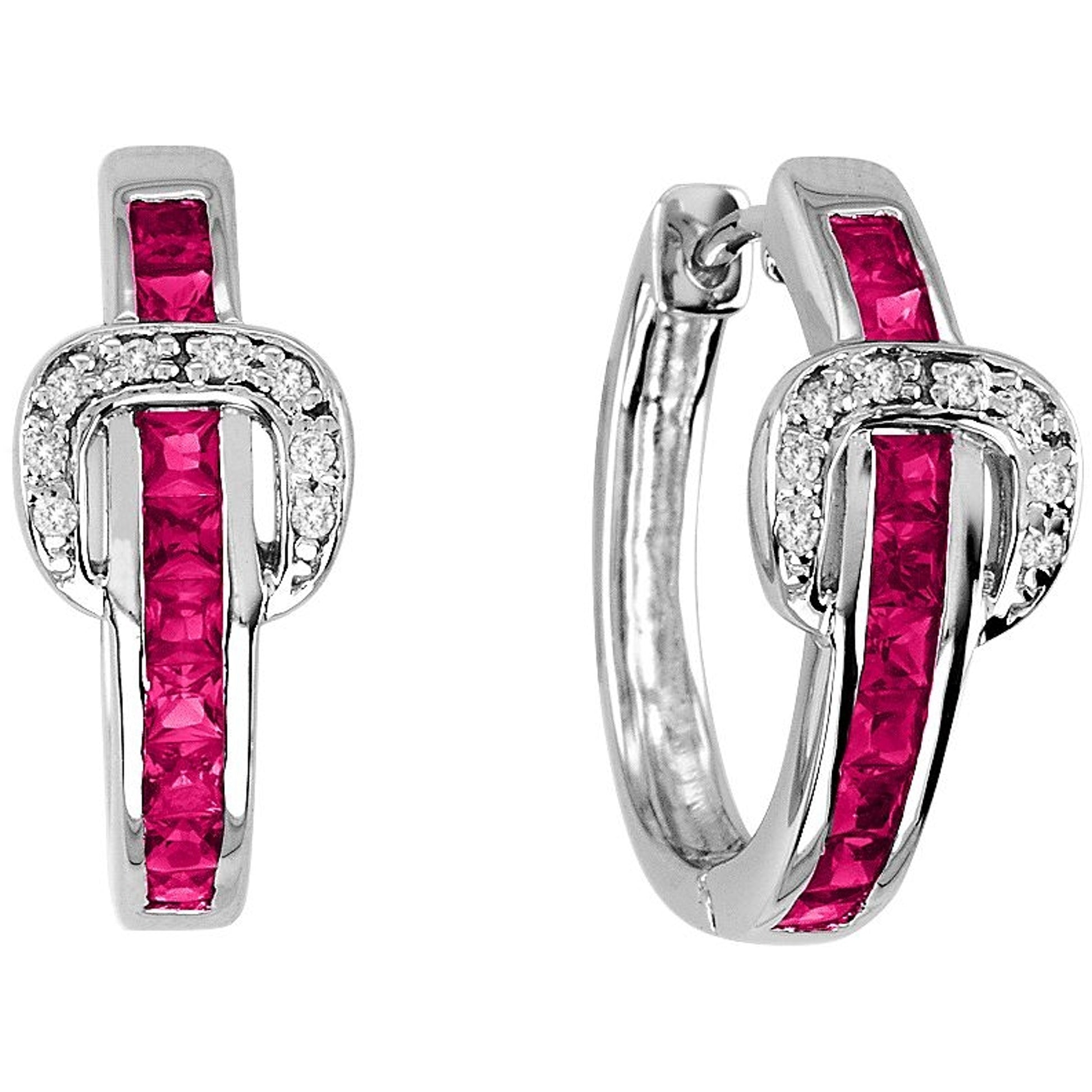 Kelly Herd Elegant Buckle Earrings