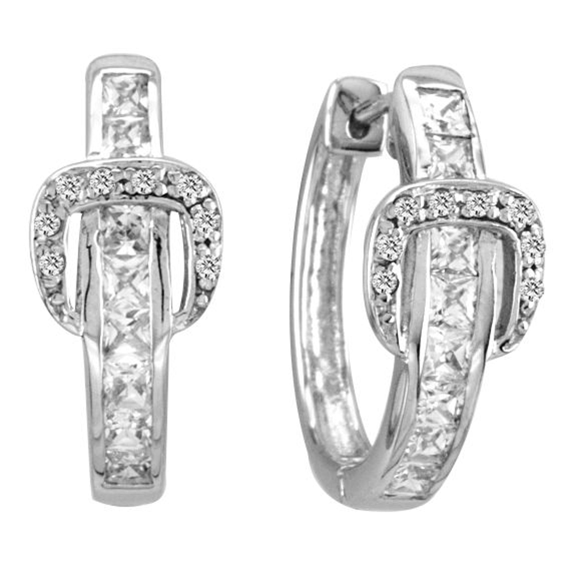 Kelly Herd Elegant Buckle Earrings