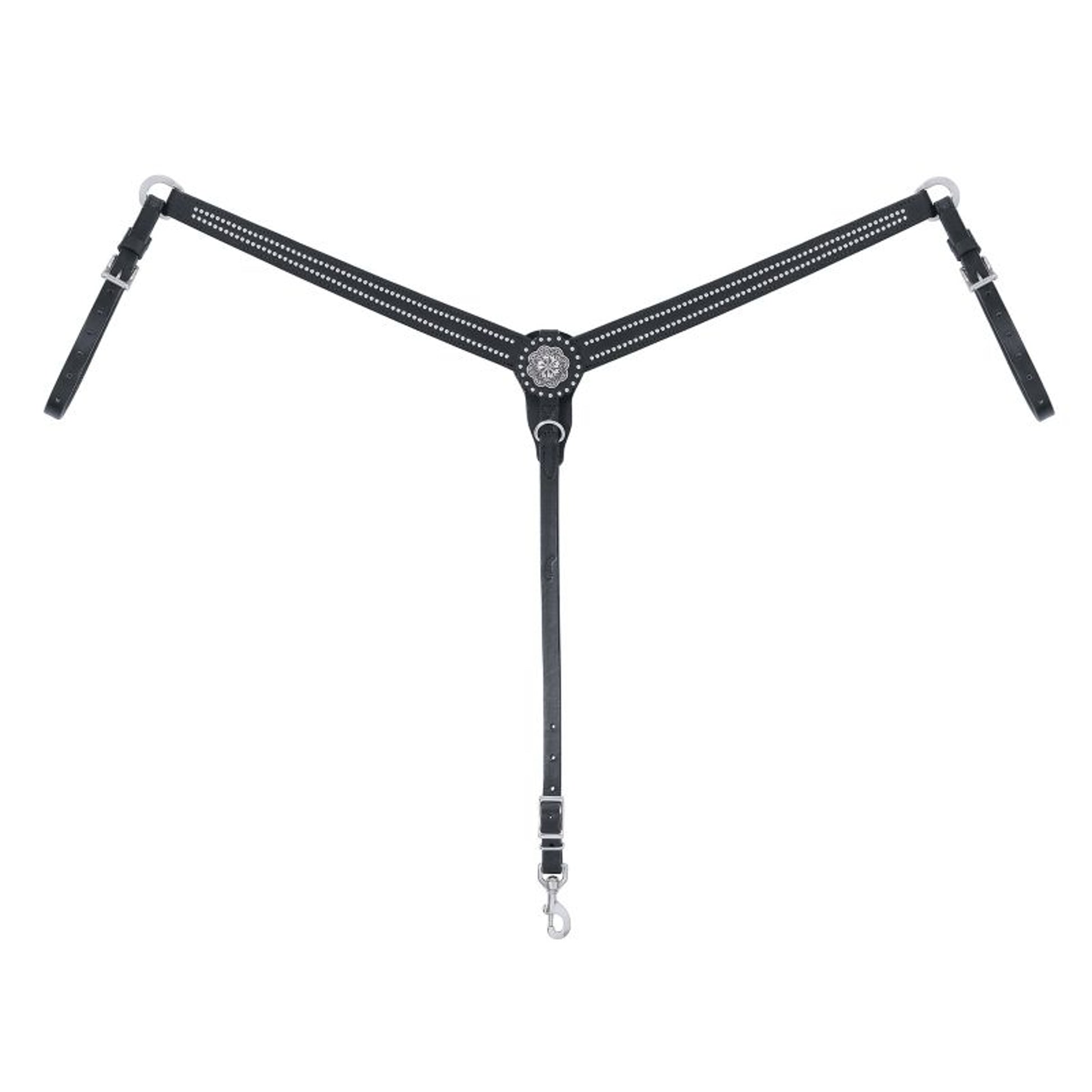 Weaver Back in Black Breast Collar