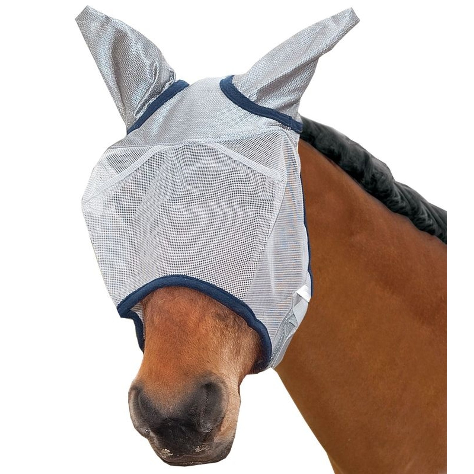Defender Fly Mask with Ears and Reflective Trim