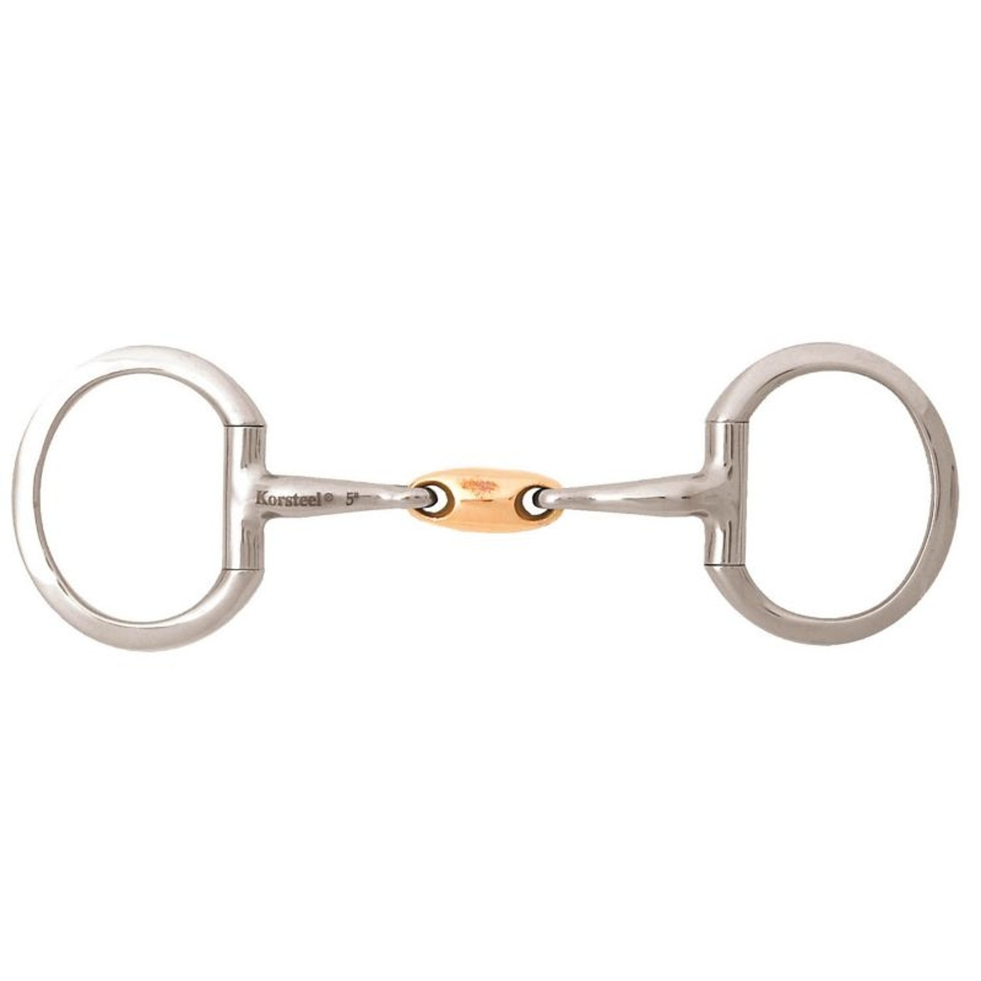 Korsteel Copper Oval Link Eggbutt Snaffle