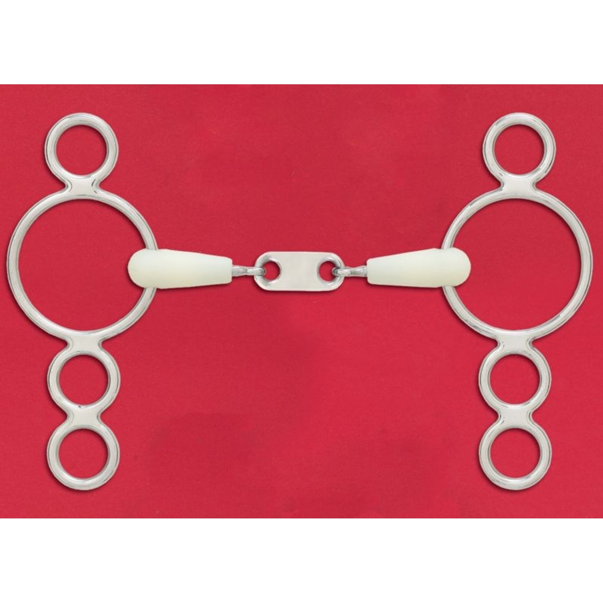 Happy Mouth 3 Ring French Mouth Gag Bit