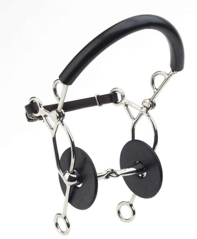 Centaur Jointed Hollow Mouth Hackamore Bit