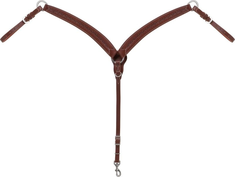 Weaver Barbed Wire Contoured Breast Collar