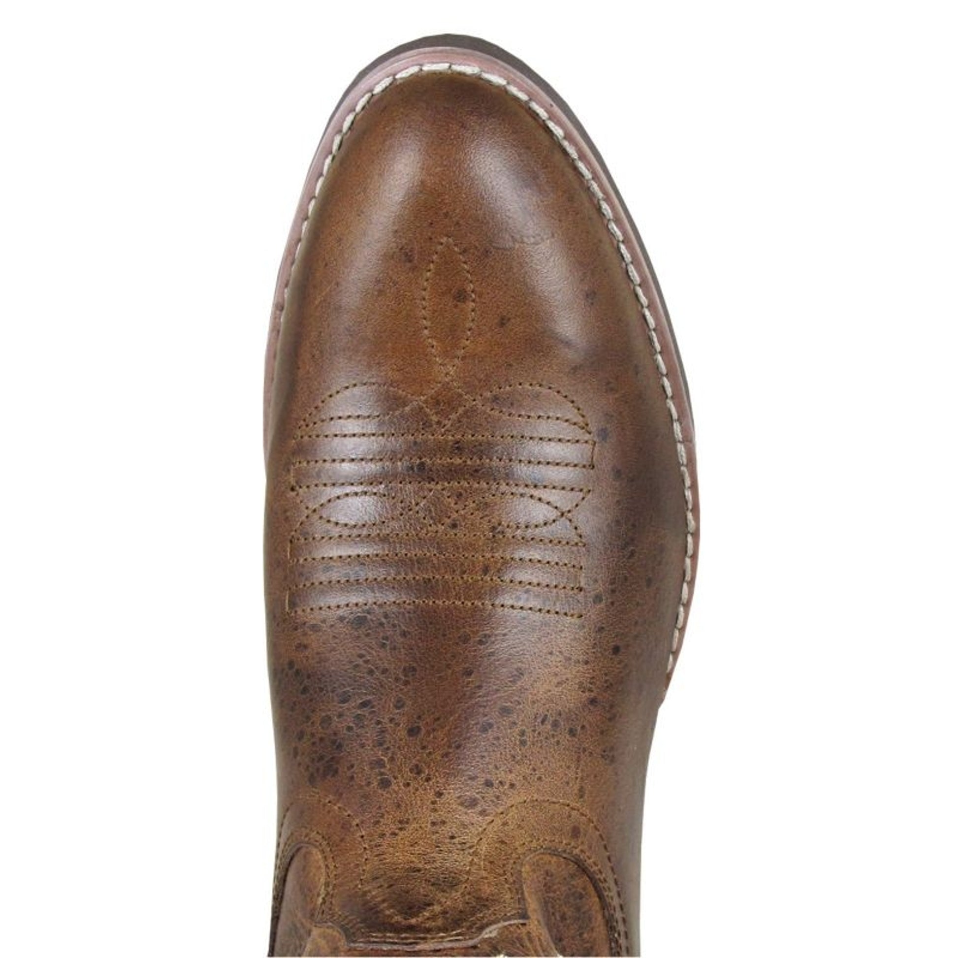 Smoky Mtn Ladies Amelia Rnd Toe Brown Boots