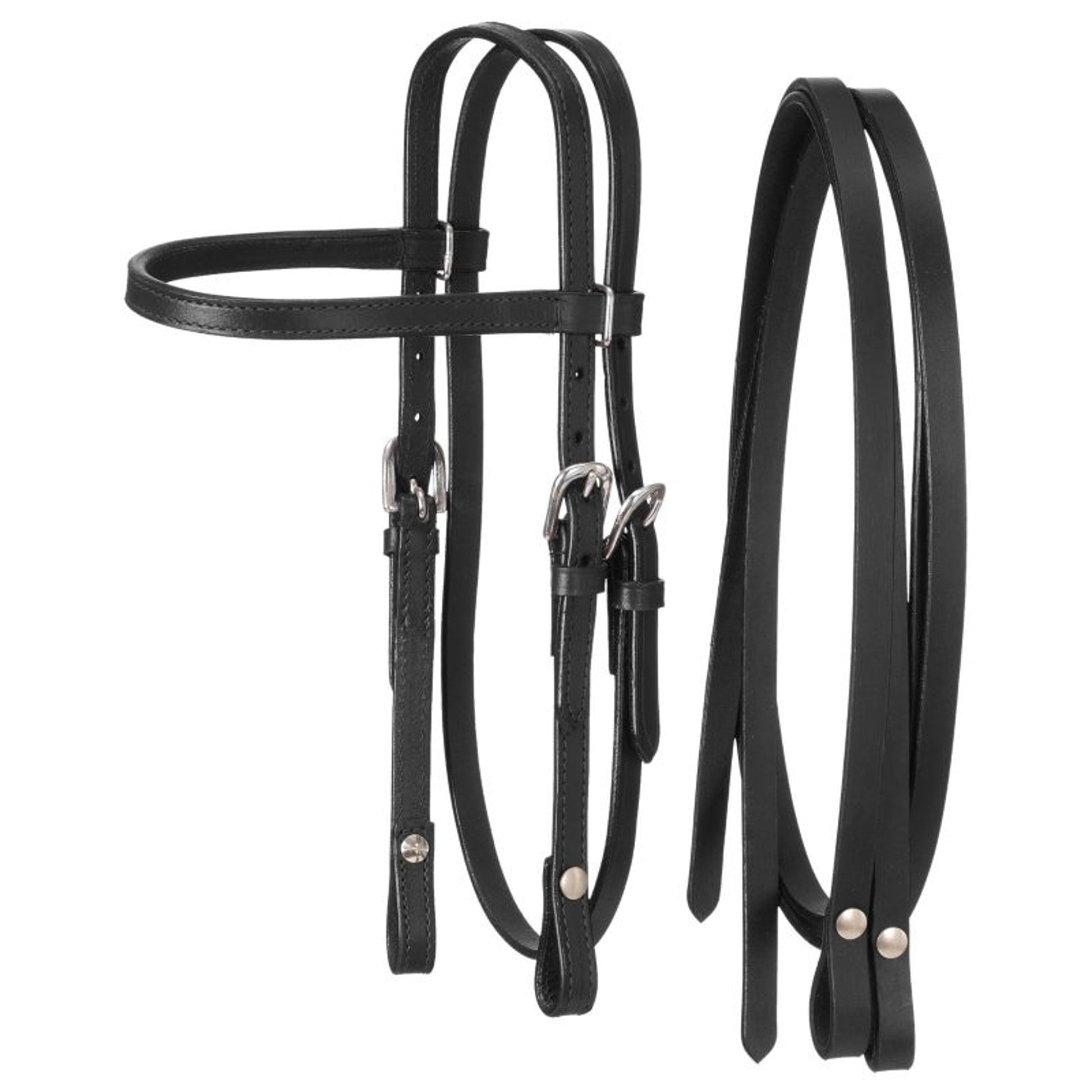 King Series Miniature Browband Headstall with Reins