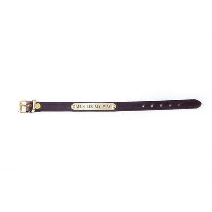Personalized Leather Bracelet