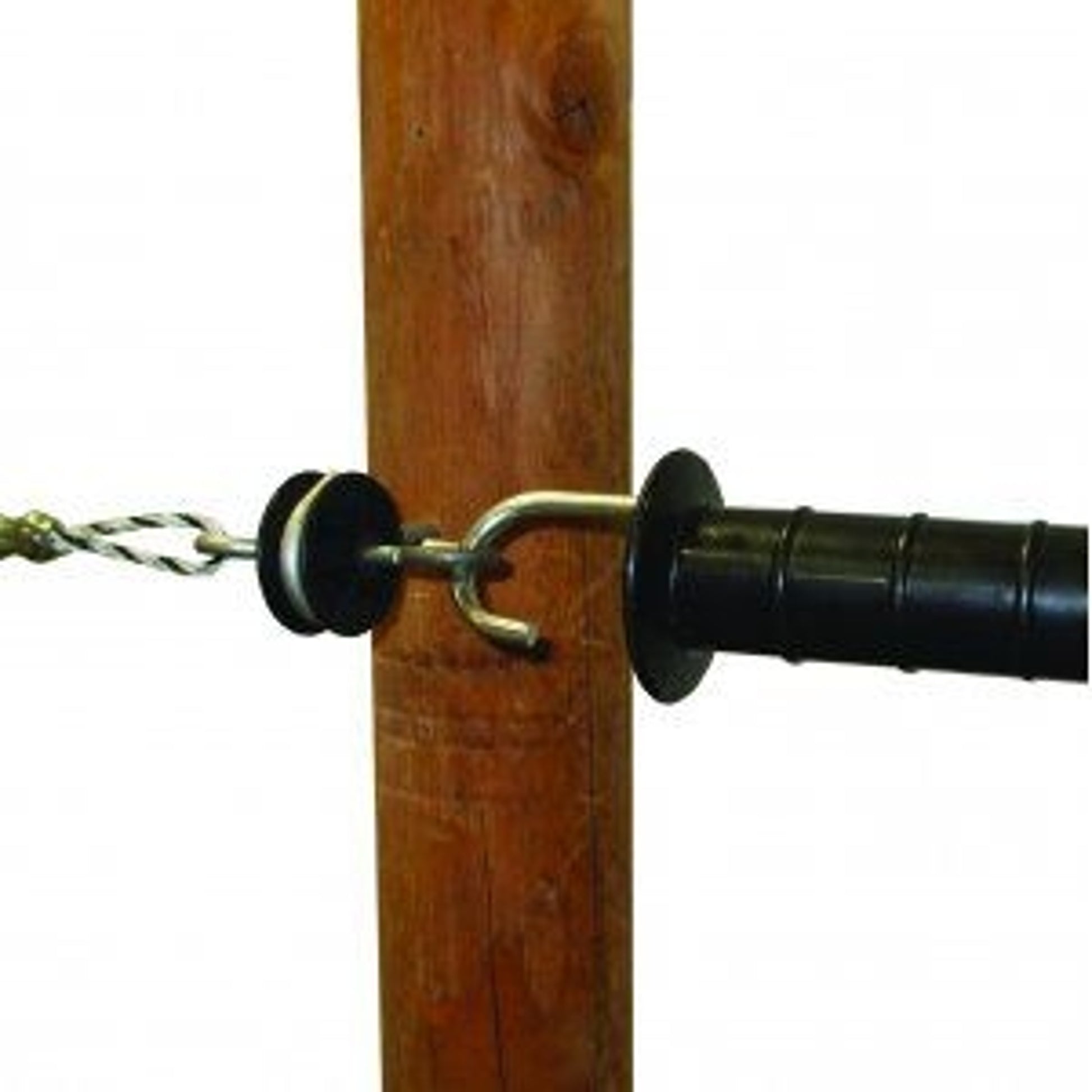 Powerfields Insulated Wood Post Gate Anchor