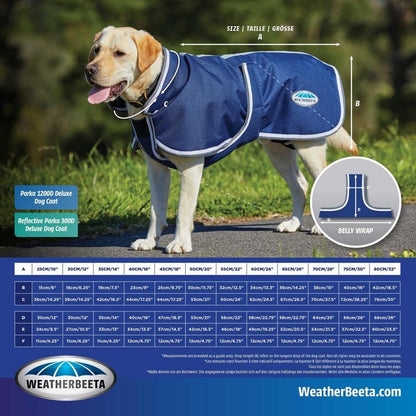 WeatherBeeta Reflect Dog Parka 300D Deluxe