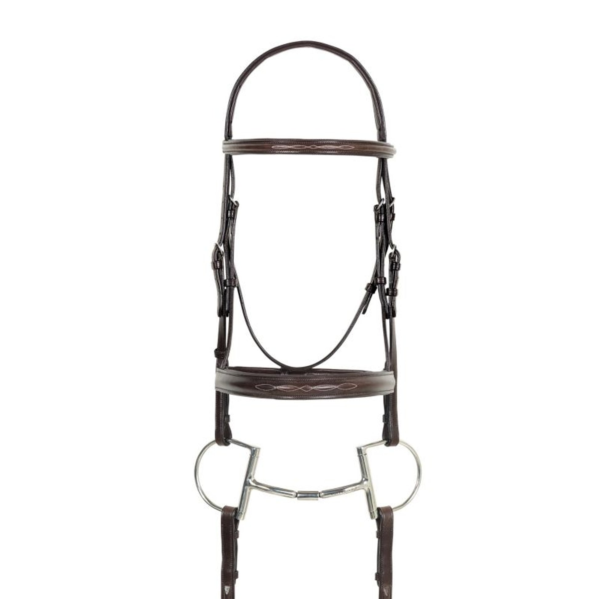 Camelot Fancy Stitched Round Pad Monocrown Bridle