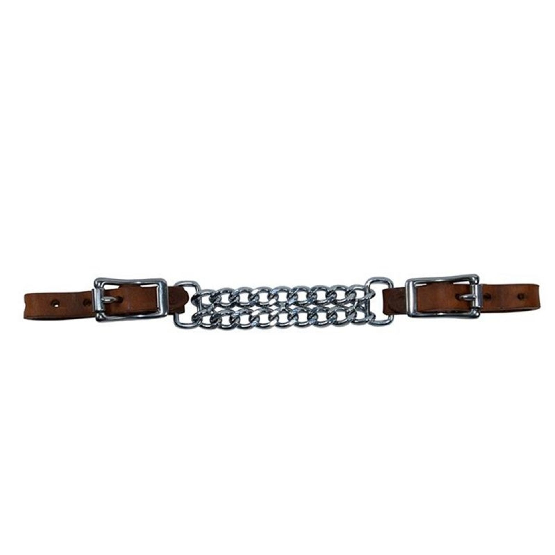 Circle Y Harness 4in Double Flat Curb Chain
