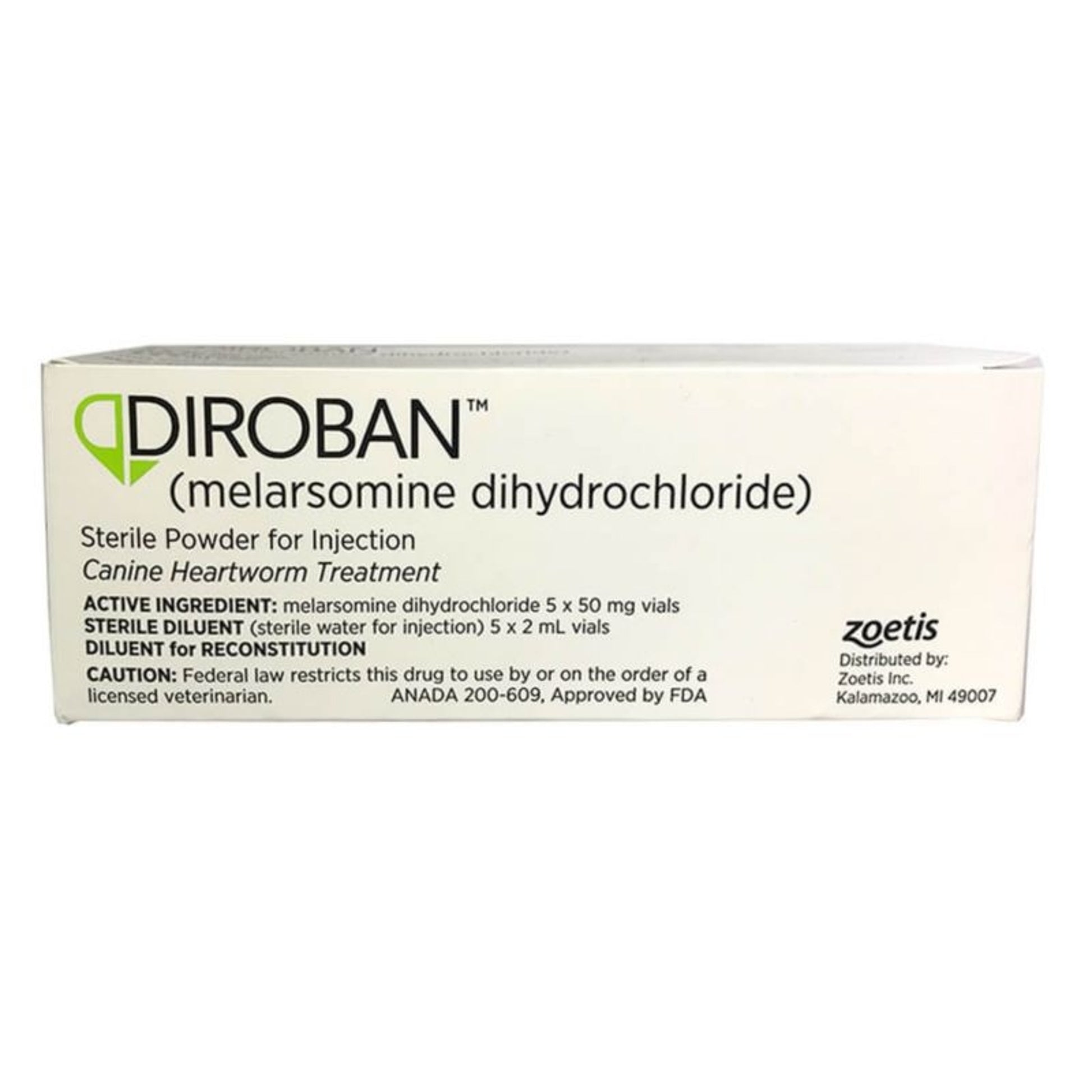 DIROBAN 5X50MG VIALS