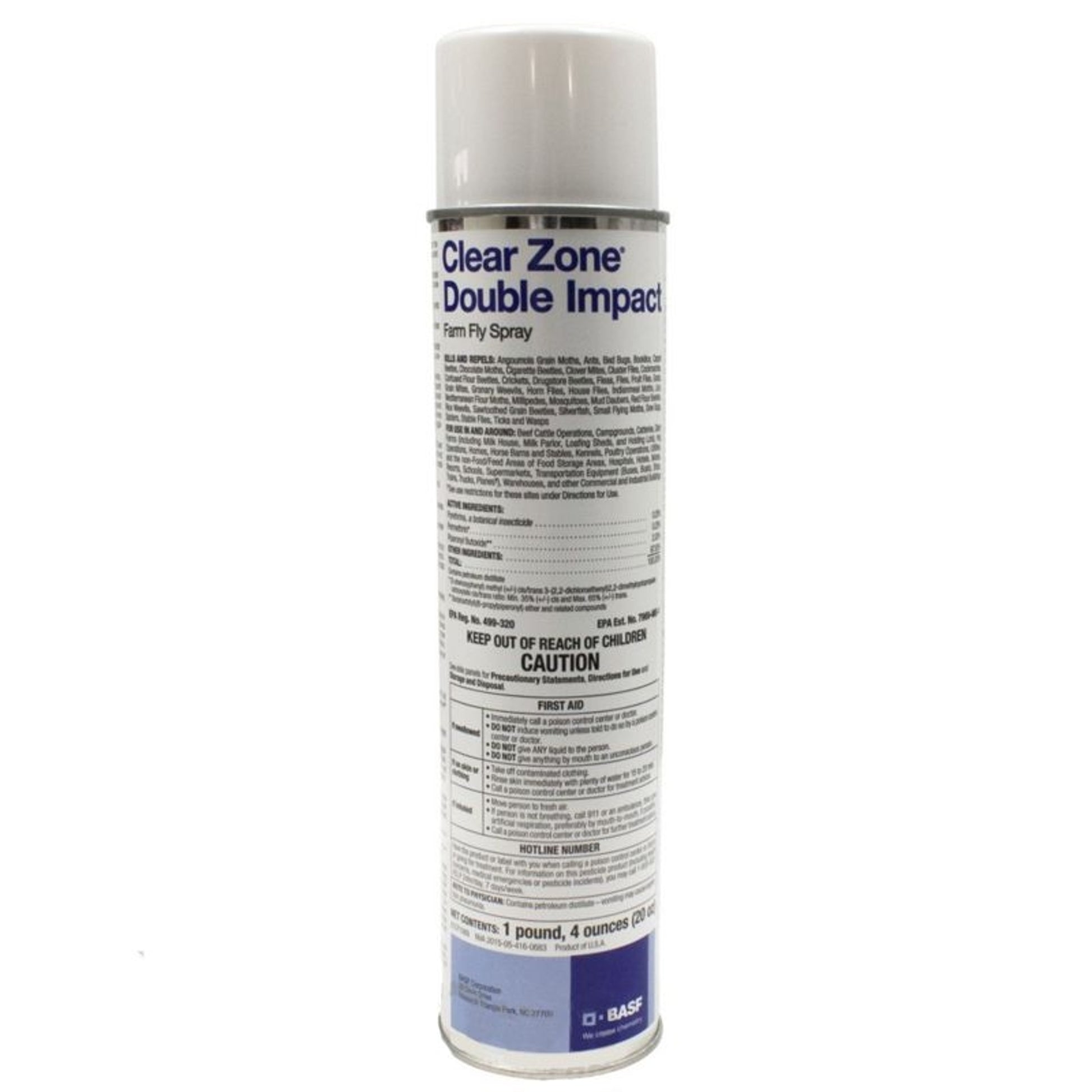 BASF Clear Zone Double Impact Farm Fly Spray