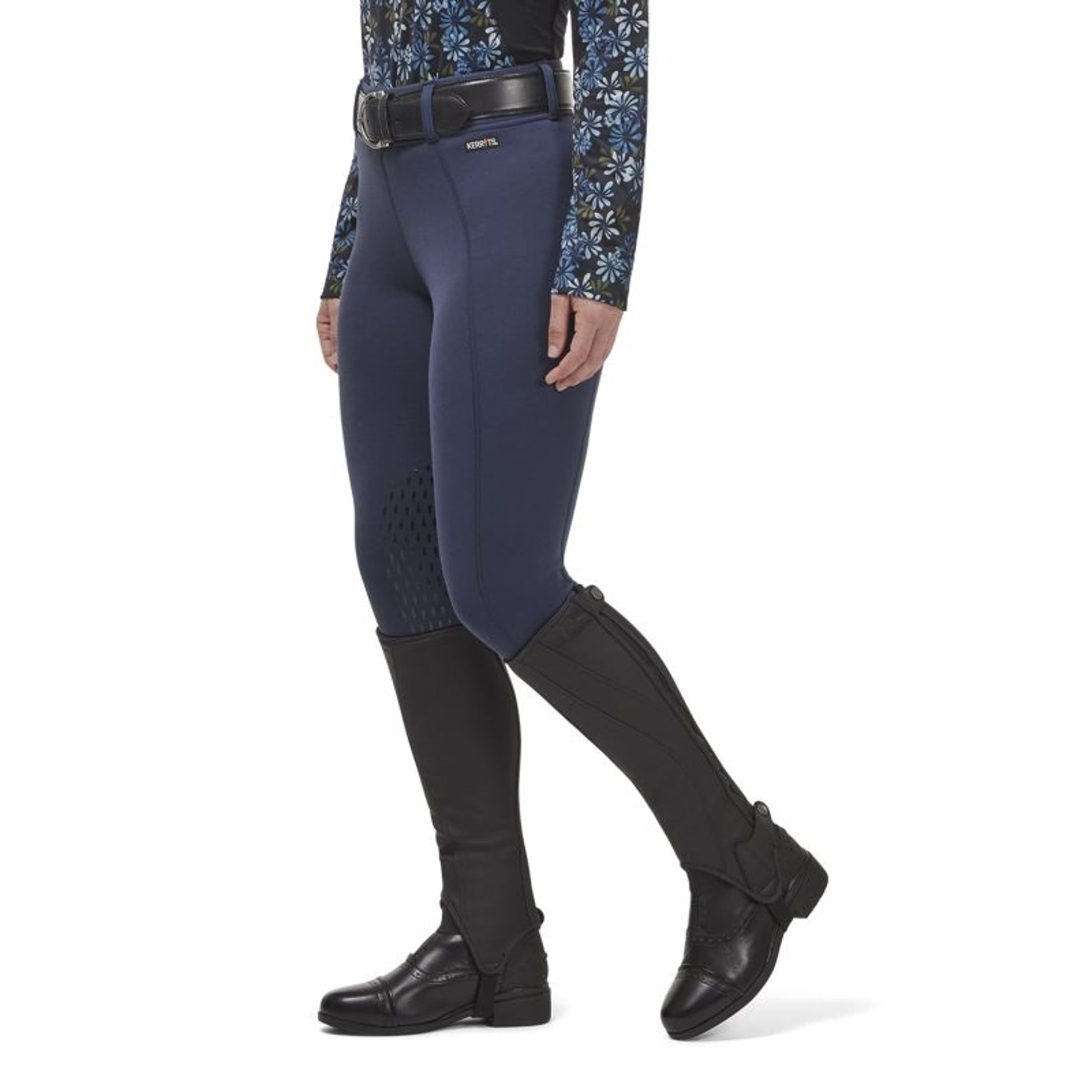 Kerrits Ladies Power Stretch Knee Patch Pocket Tights