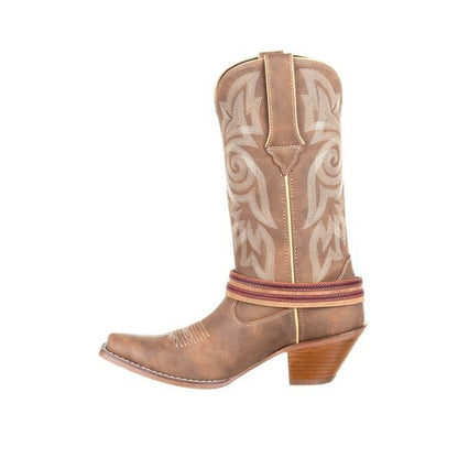 Crush Durango Ladies Rnd Flag Accessory Boots