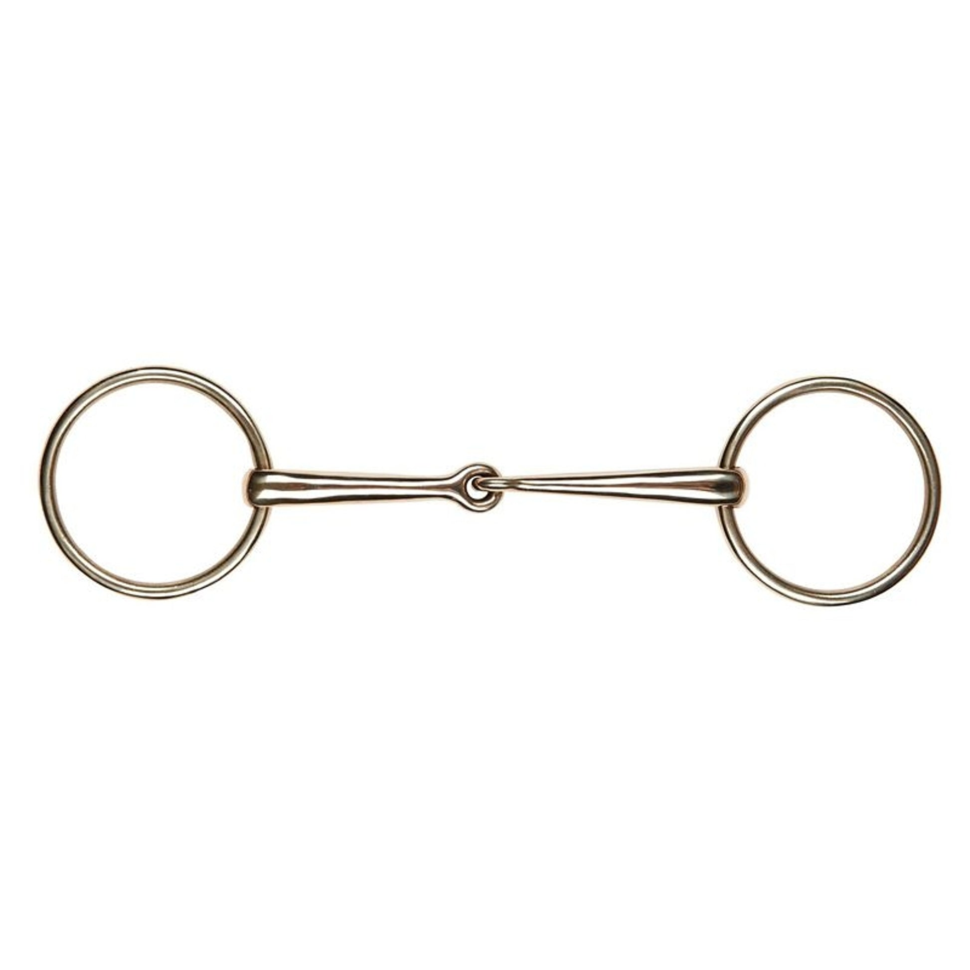 Albacon German Silver Solid Mouth Bradoon Bit