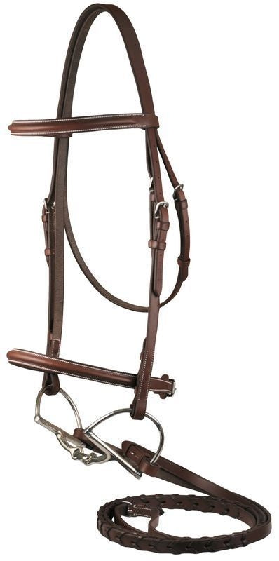DaVinci Raised Bridle/Laced Reins