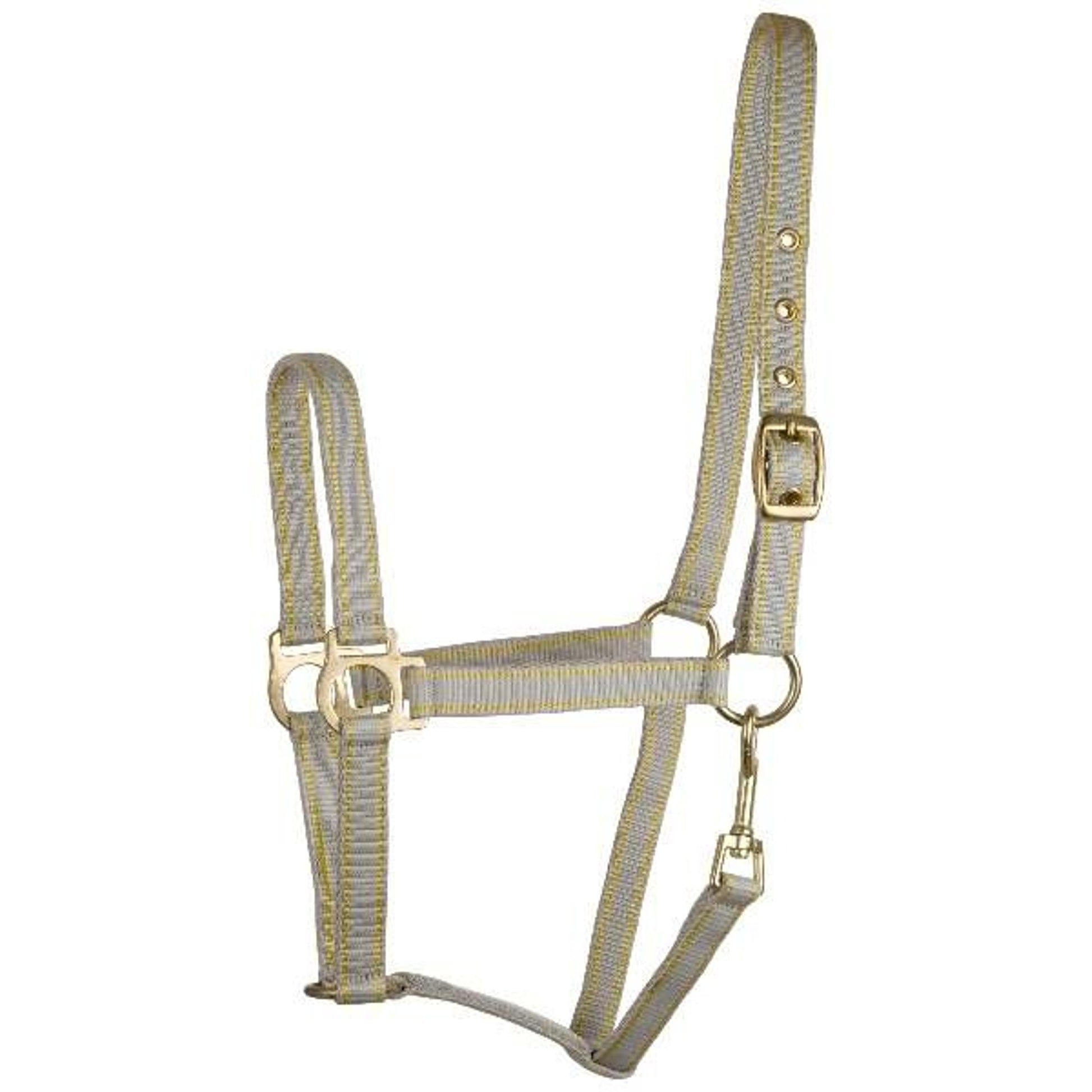 Gatsby 2-Tone Nylon Halter/Snap