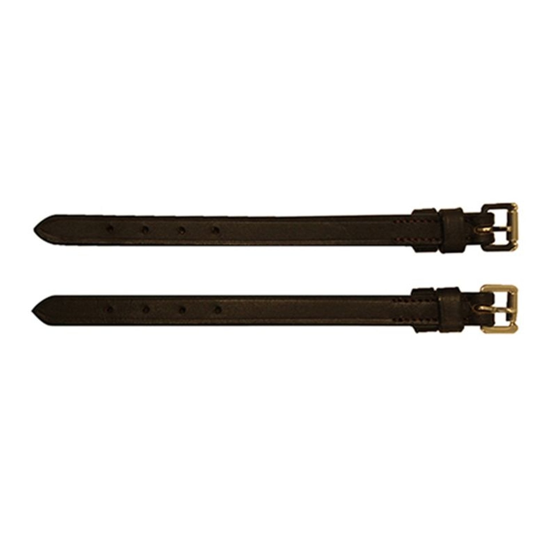 Rambo Micklem Bit Straps 5pr Brass