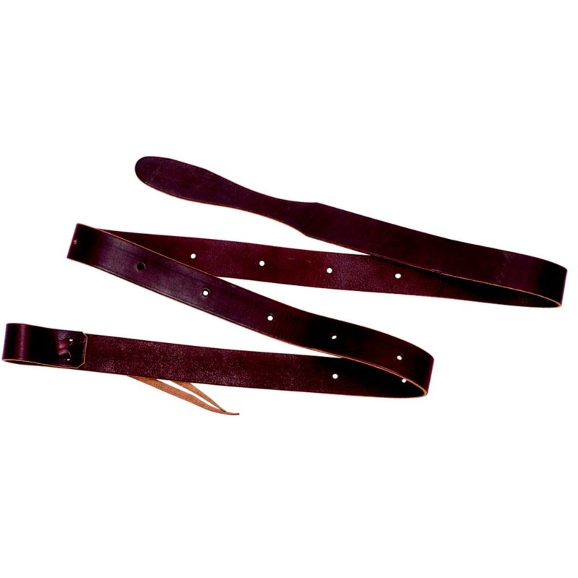 Cowboy Tack 1 5/8in x 82in Burgundy Tie Straps