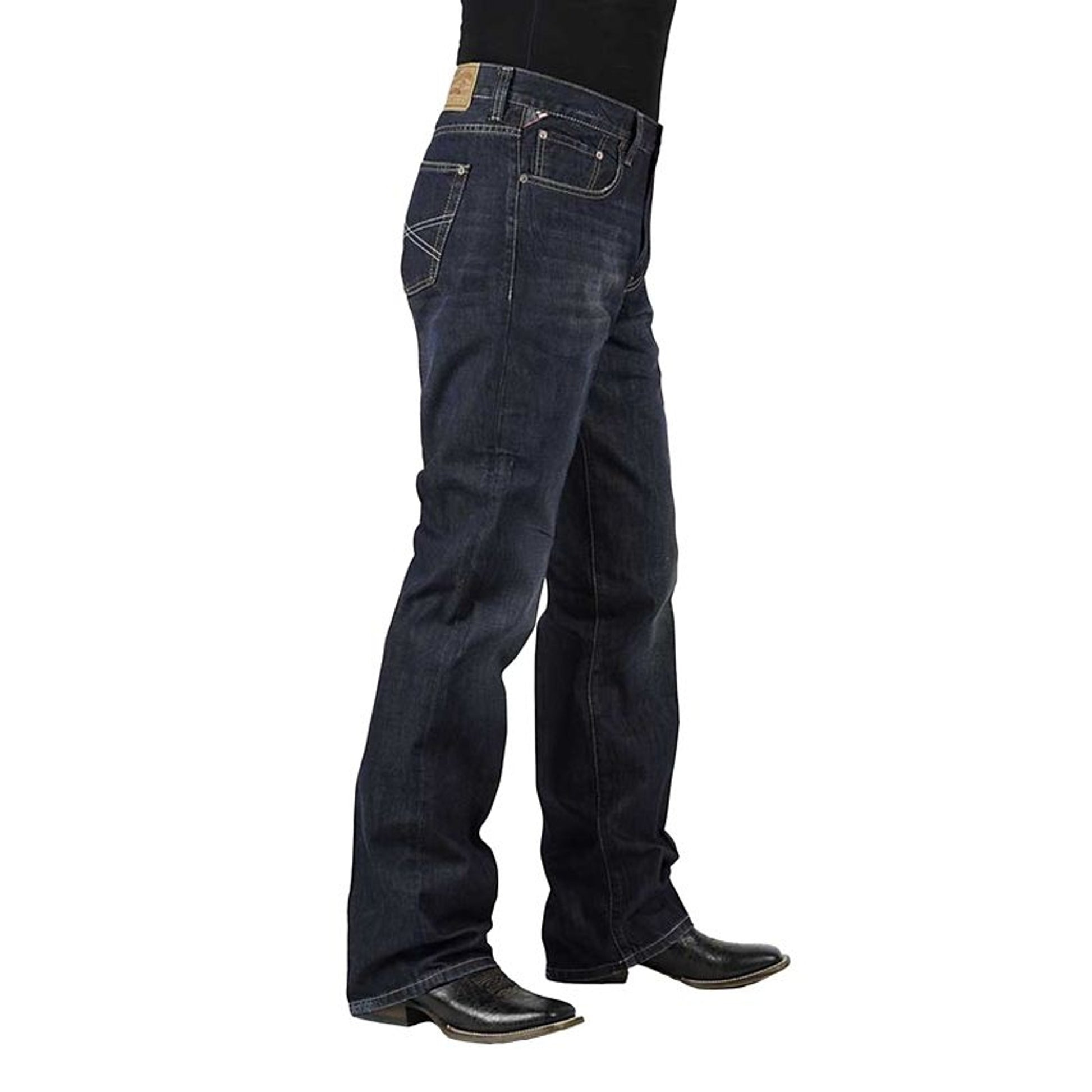 Stetson Mens Double Needle X Stitch Jeans
