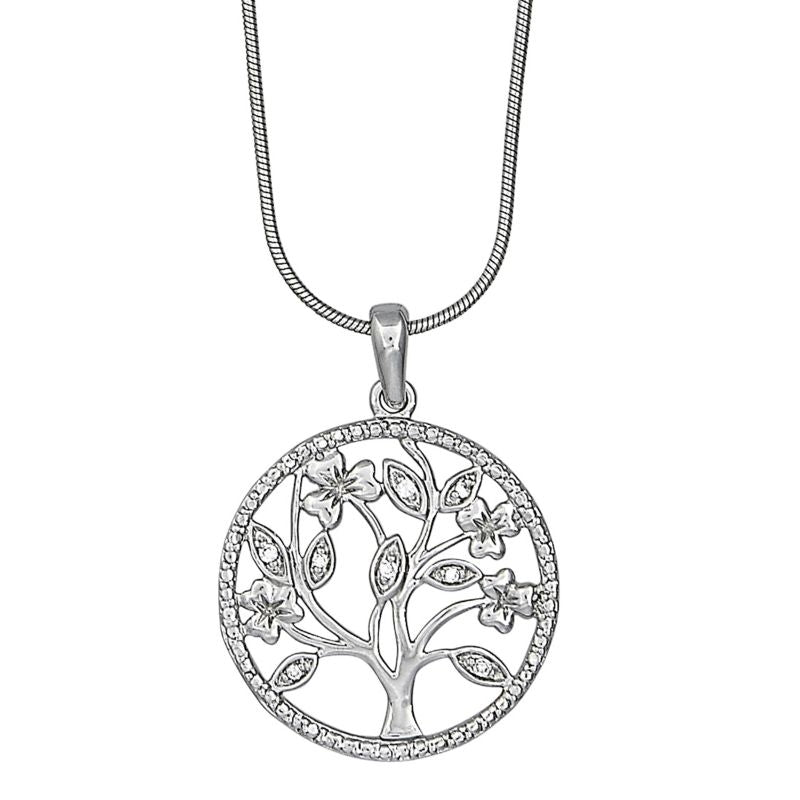 Kelly Herd Circle Tree Necklace