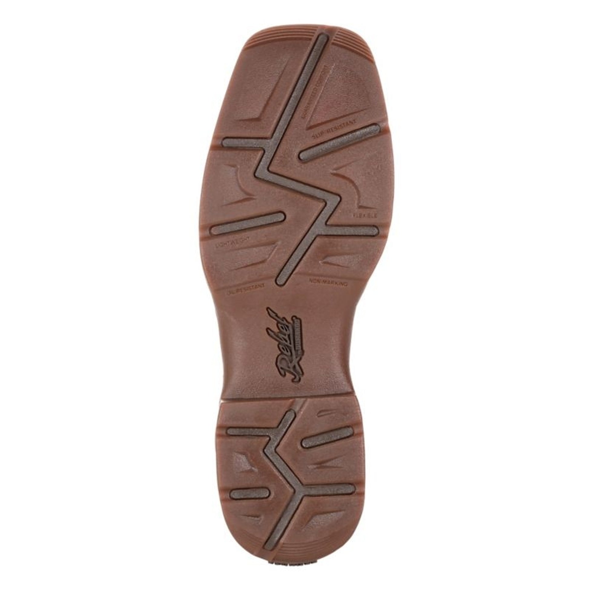 Durango Mens Rebel Square-Toe Chukka