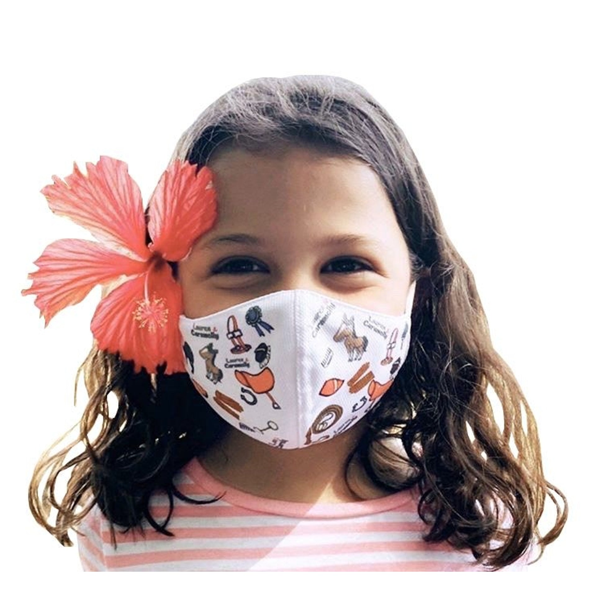 Lauren and Caramelly Kids Face Masks 2-Pack